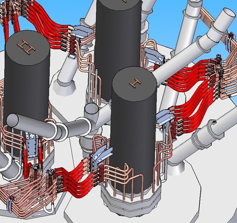 Busbars and tubes